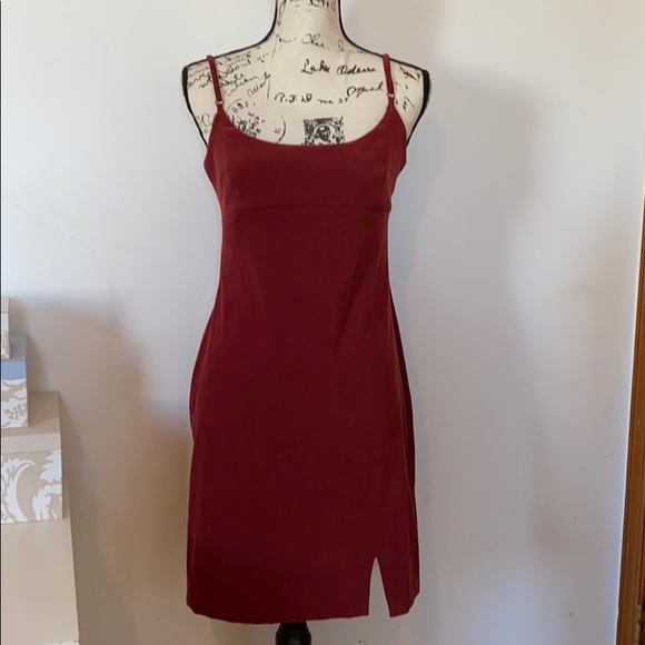 Rampage burgundy/wine colored dress - Picture 1 of 9